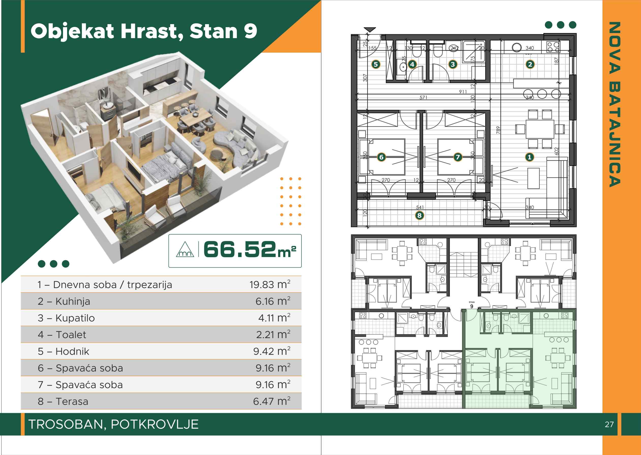 Idealna novogradnja u Batajnici - Projekat Nova Batajnica