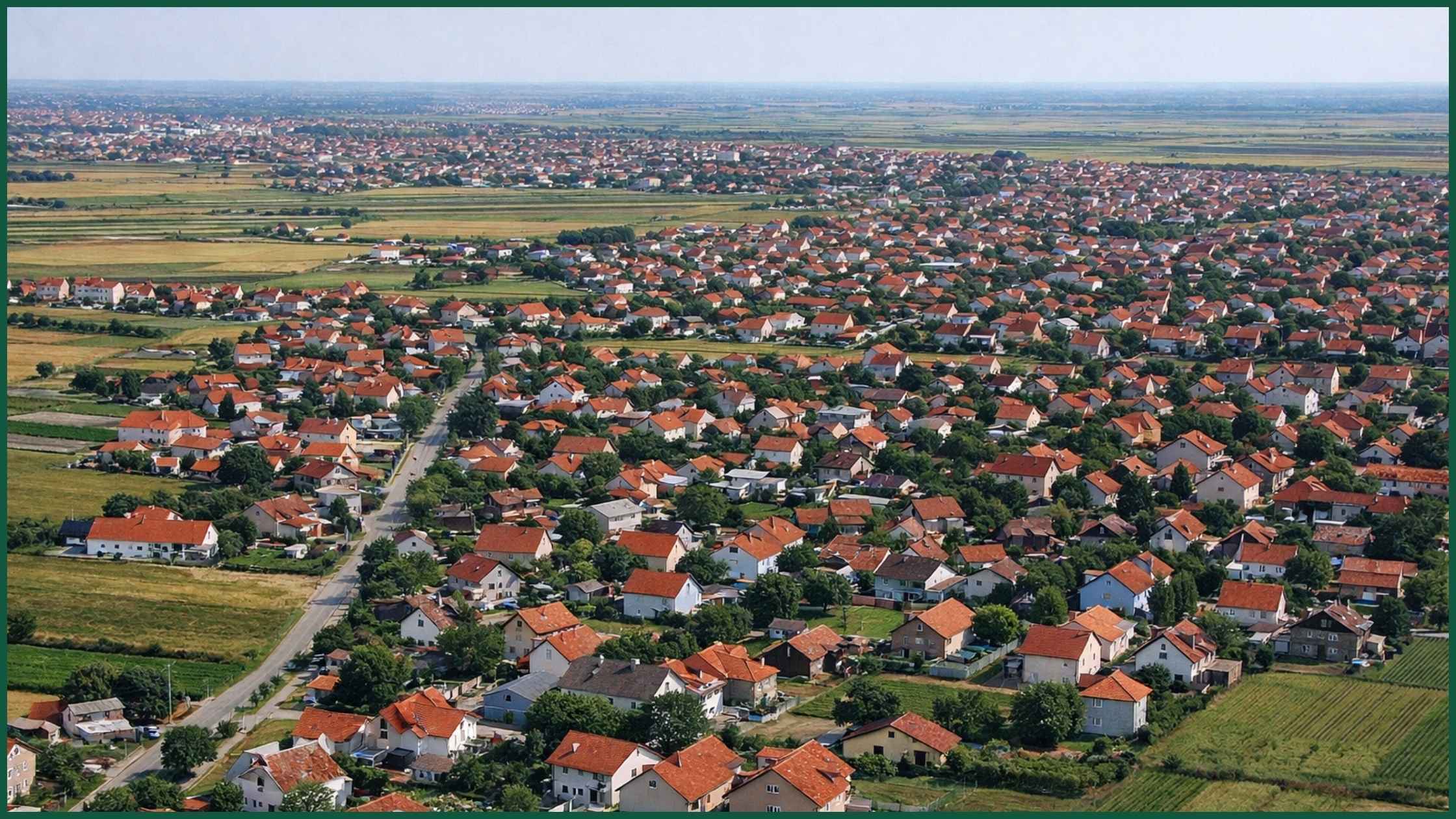 Novogradnja Batajnica - Mikrolokacije i struktura naselja